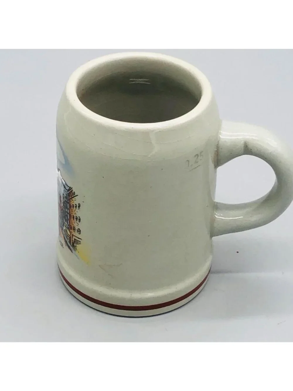 Handmalerei Hand Painted Coffee Cup InnsBruck Maria-theresien-Stasse READ